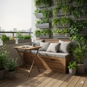 7 Small Balcony Garden Ideas That Bring Peace, Greenery & Fresh Oxygen Home