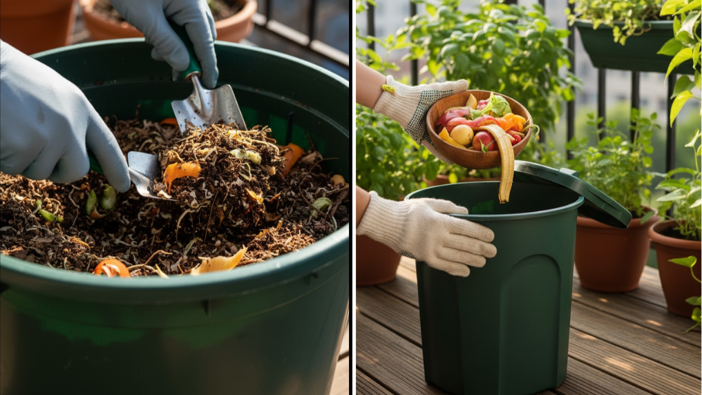 7 Easy Steps to Make a Smell-Free DIY Compost Bin for Your Balcony