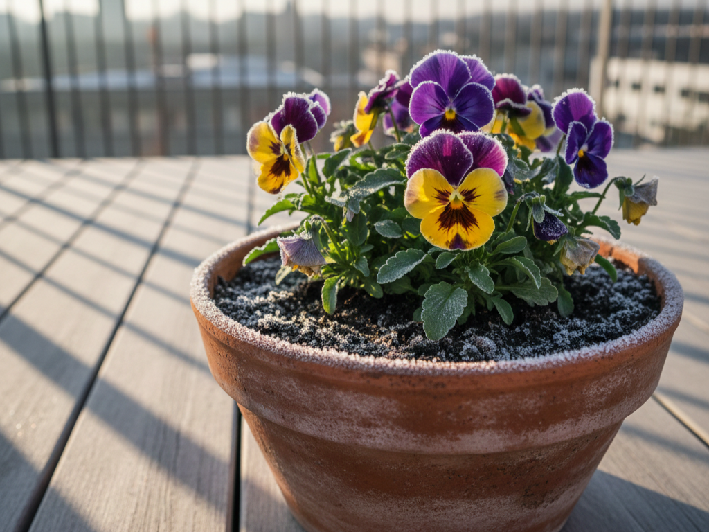 Want Pansies That Survive Winter