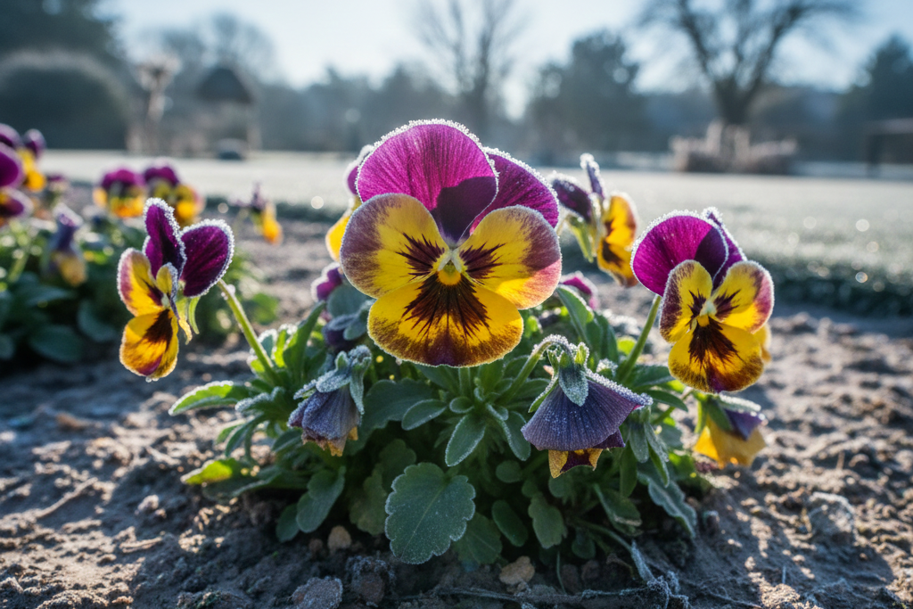 Want Pansies That Survive Winter