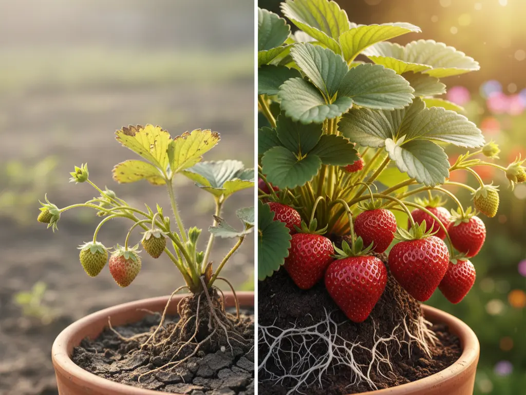 Why Strawberry Fruits Stay Small