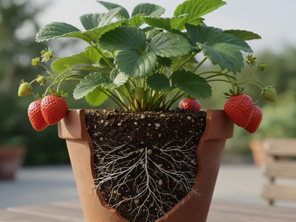 Why Strawberry Fruits Stay Small