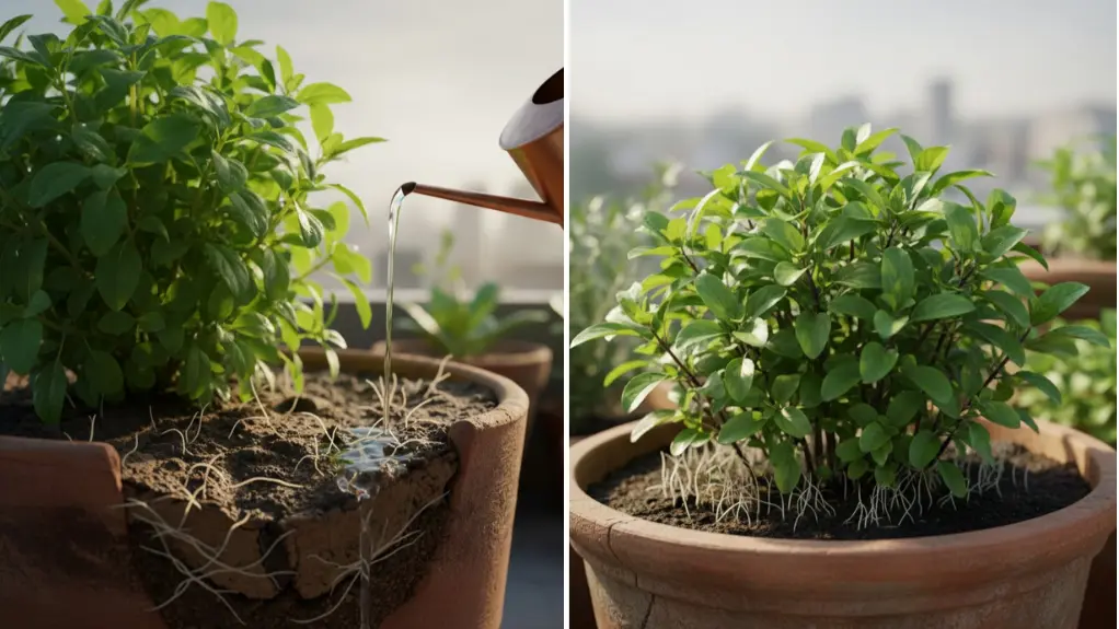 Stress-Watering Technique