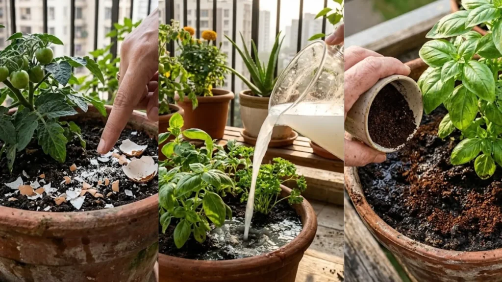 Fertilize Balcony Plants Naturally